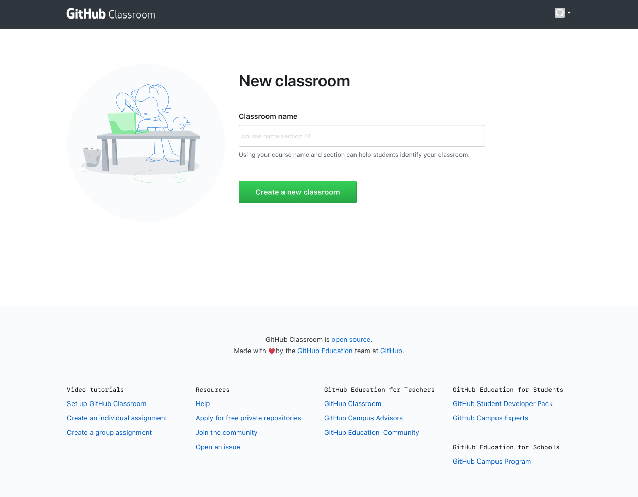 GitHub Classroom